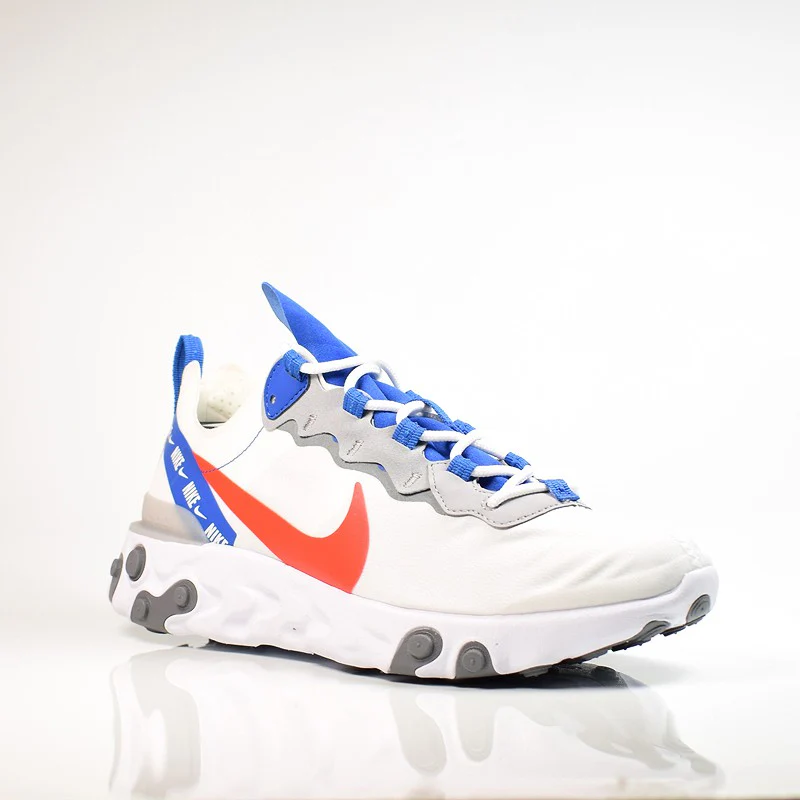 Réplica REACT ELEMENT 55 WHITE RED BLUE Nike Sneaker