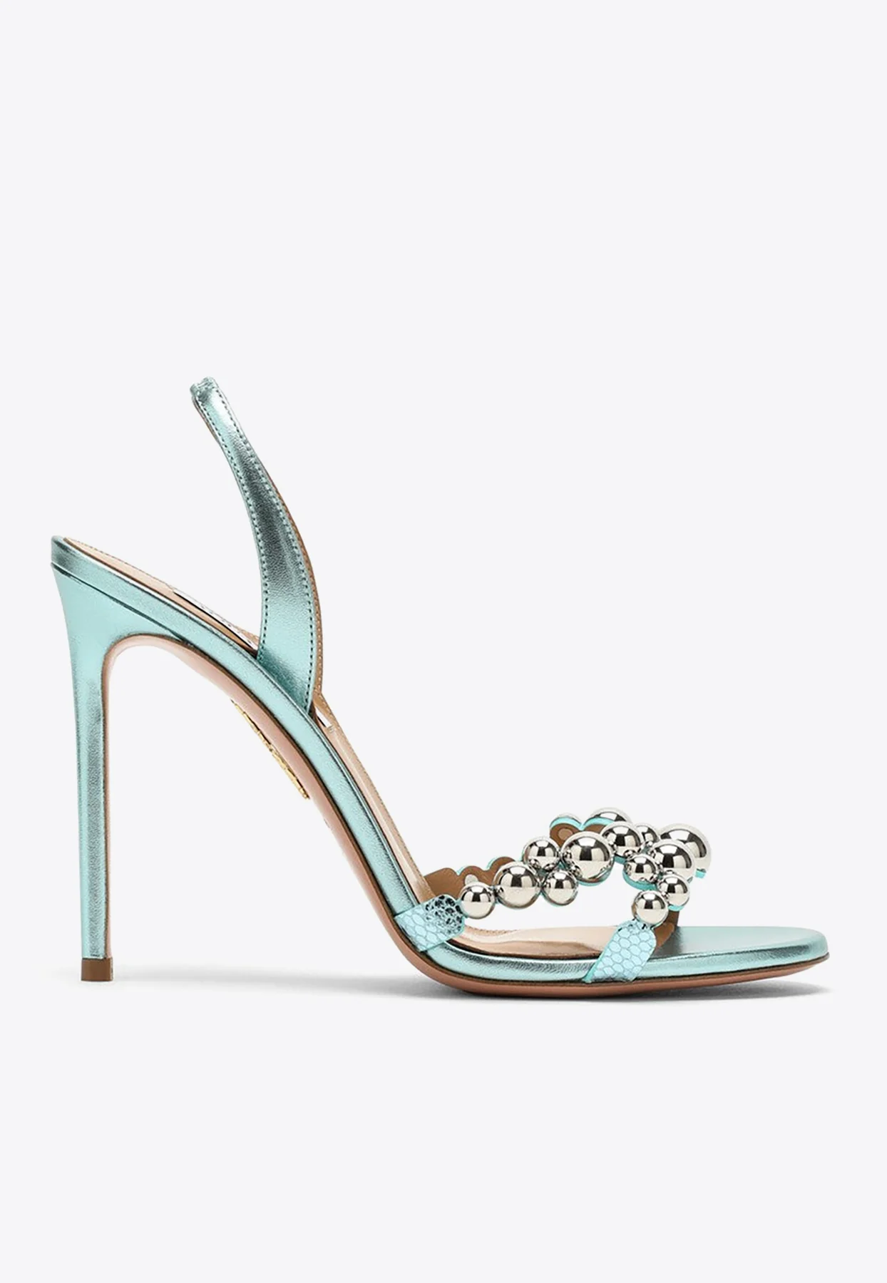 Aquazzura Bubbles 105 Slingback Sandals Women Shoes