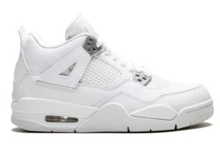 Réplica AIR JORDAN 4  “ Silver metallic Sneaker