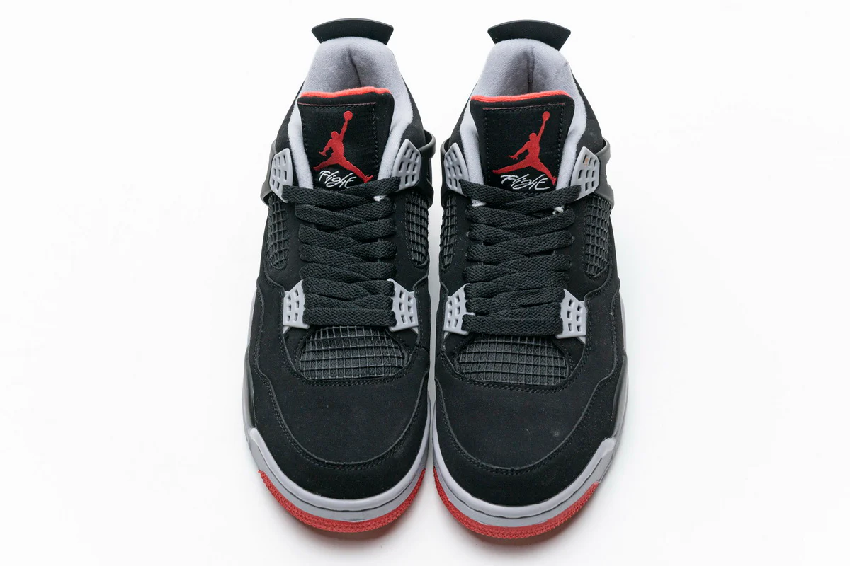 Réplica AIR JORDAN 4 retro “bred” Sneaker
