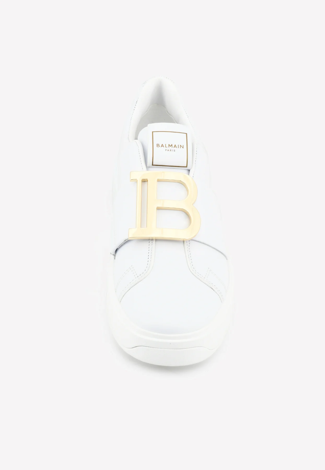 Balmain B-Court Calf Leather Sneakers