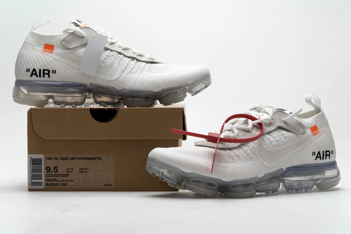 Réplica VAPORMAX FLYKNIT WHITE x OFF WHITE Nike Sneaker