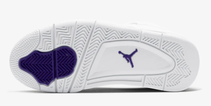 Réplica AIR JORDAN 4 purple metallic Sneaker
