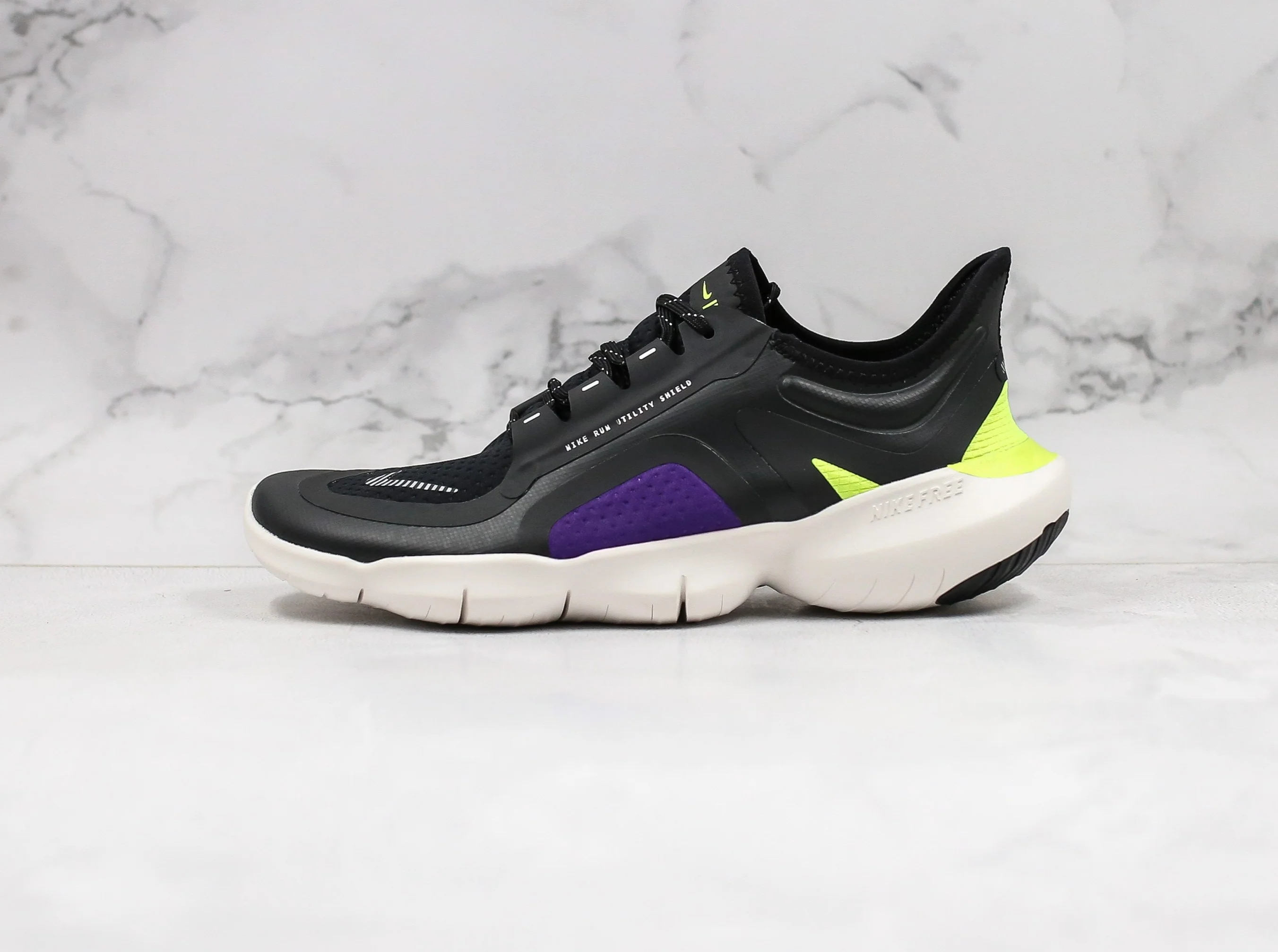 Réplica FREE RN 5.0 - BLACK NEON Nike Sneaker