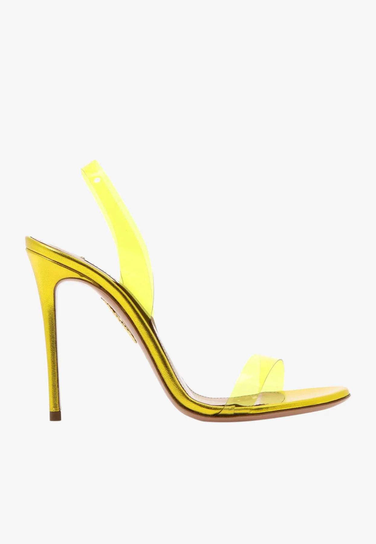 Aquazzura So Nude 105 Plexi Sandals Women Shoes