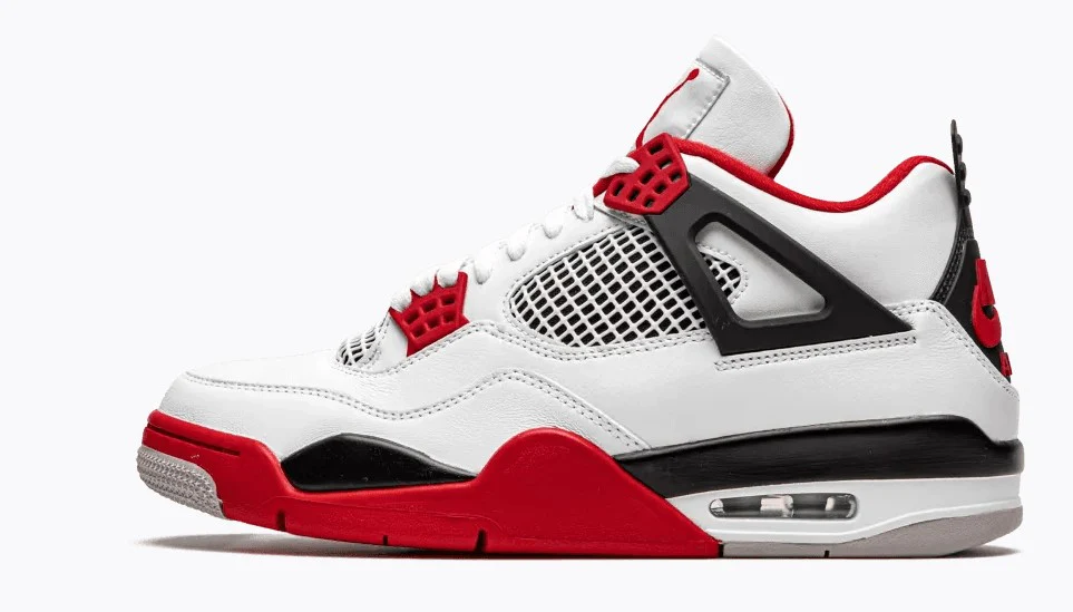 Replica AIR JORDAN 4 “Red and White“ Nike Sneaker