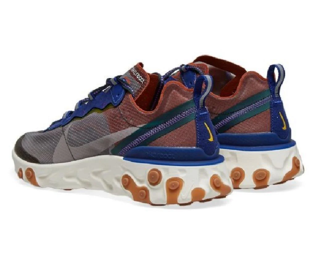 Réplica REACT ELEMENT 87 PEACH, GREY, BLUE & GREEN Nike Sneaker