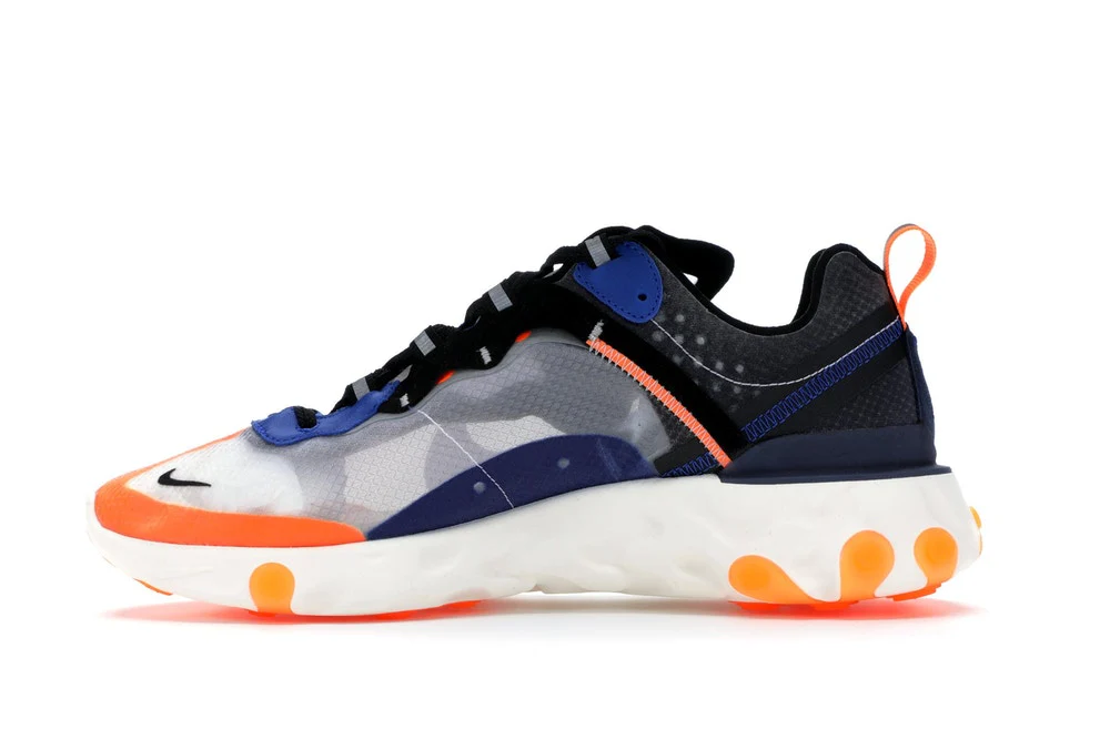 Réplica REACT ELEMENT 87 THUNDER BLUE/TOTAL ORANGE Nike Sneaker