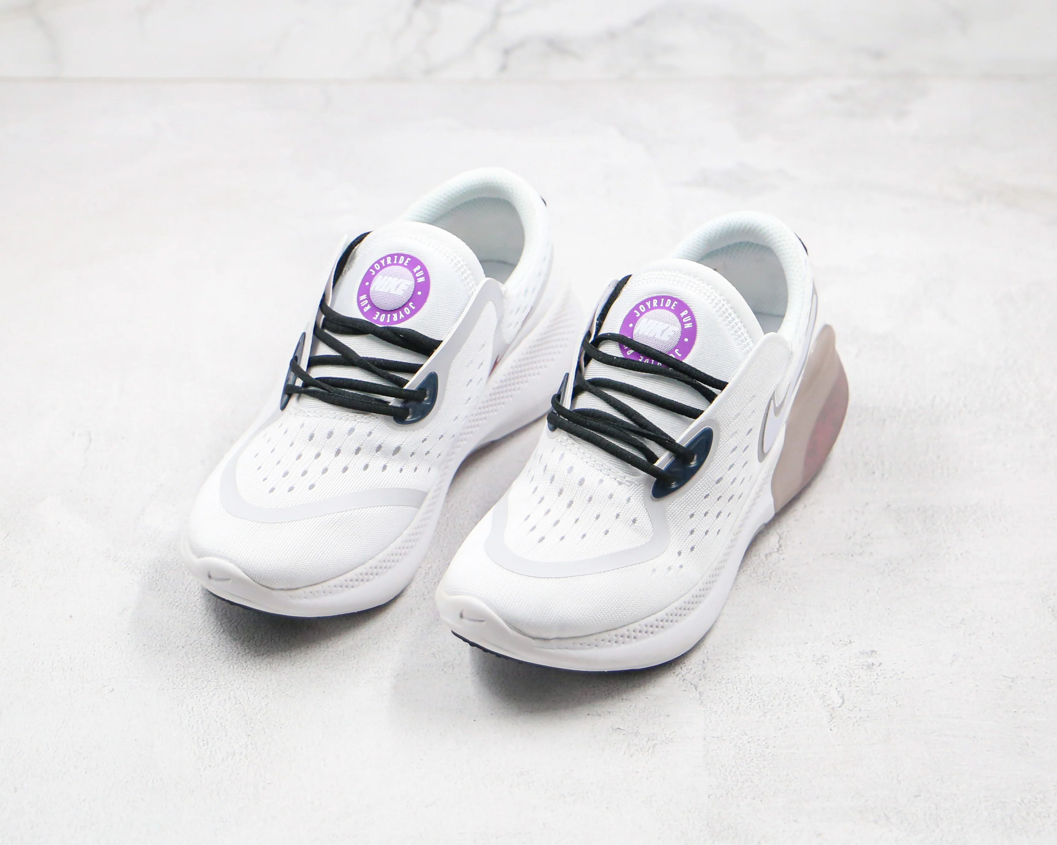 Réplica JOYRIDE DUAL RUN - WHITE & PURPLE Nike Sneaker