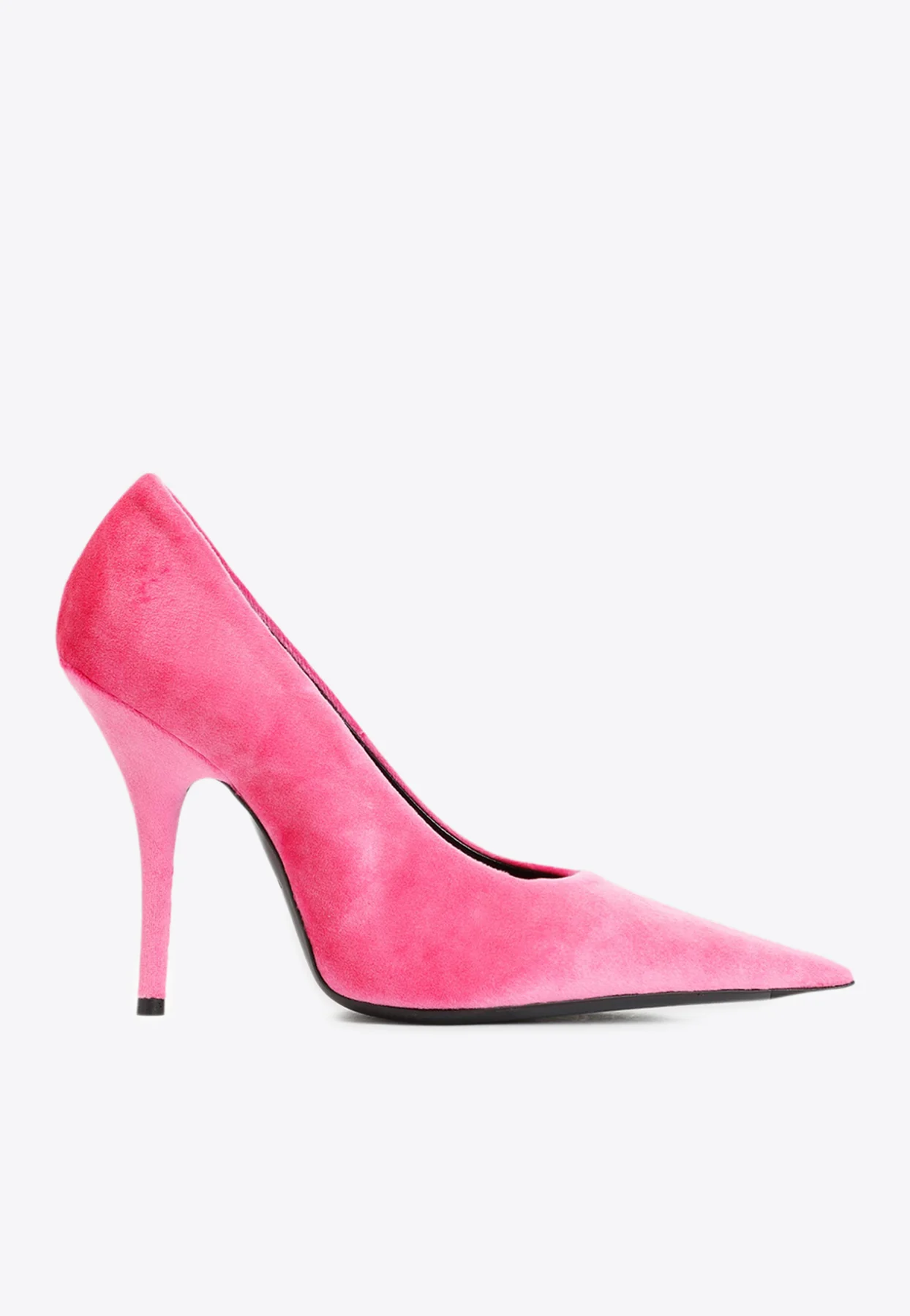 Balenciaga Knife 100 Pointed Velvet Pumps