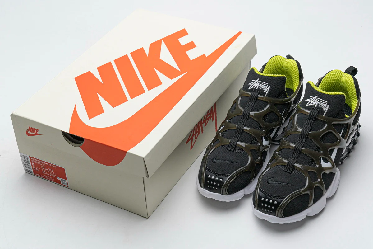 Réplica AIR KUNINI SPIRIDON CAGE 2 STUSSY BLACK Nike Sneaker