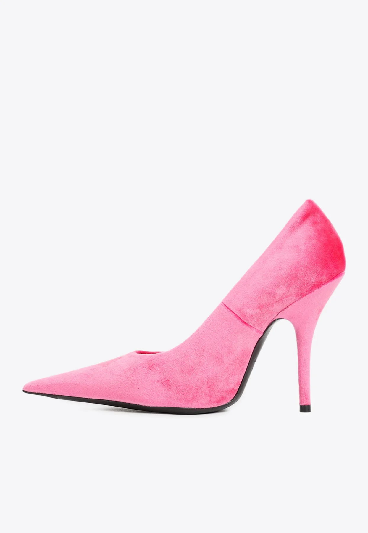 Balenciaga Knife 100 Pointed Velvet Pumps