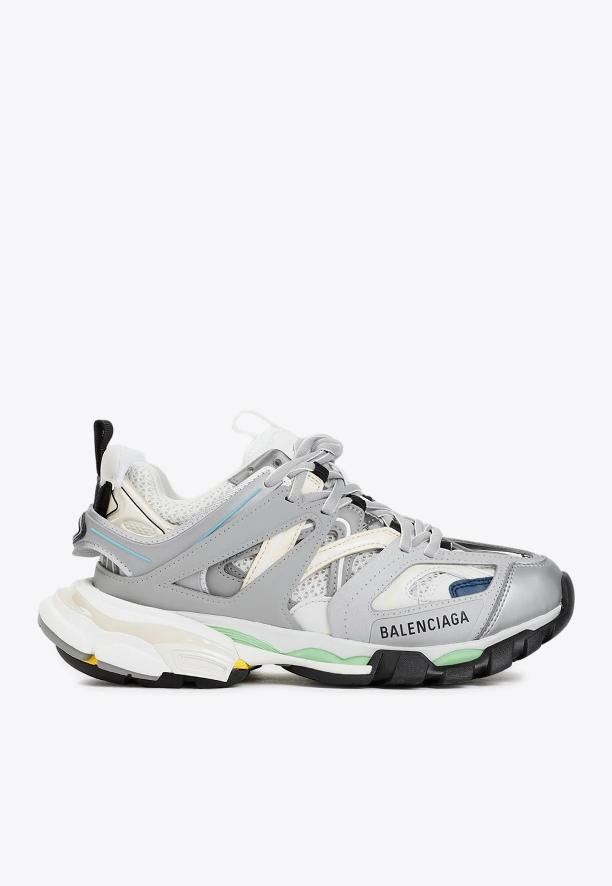 Balenciaga Track Mesh and Nylon Low-Top Sneakers