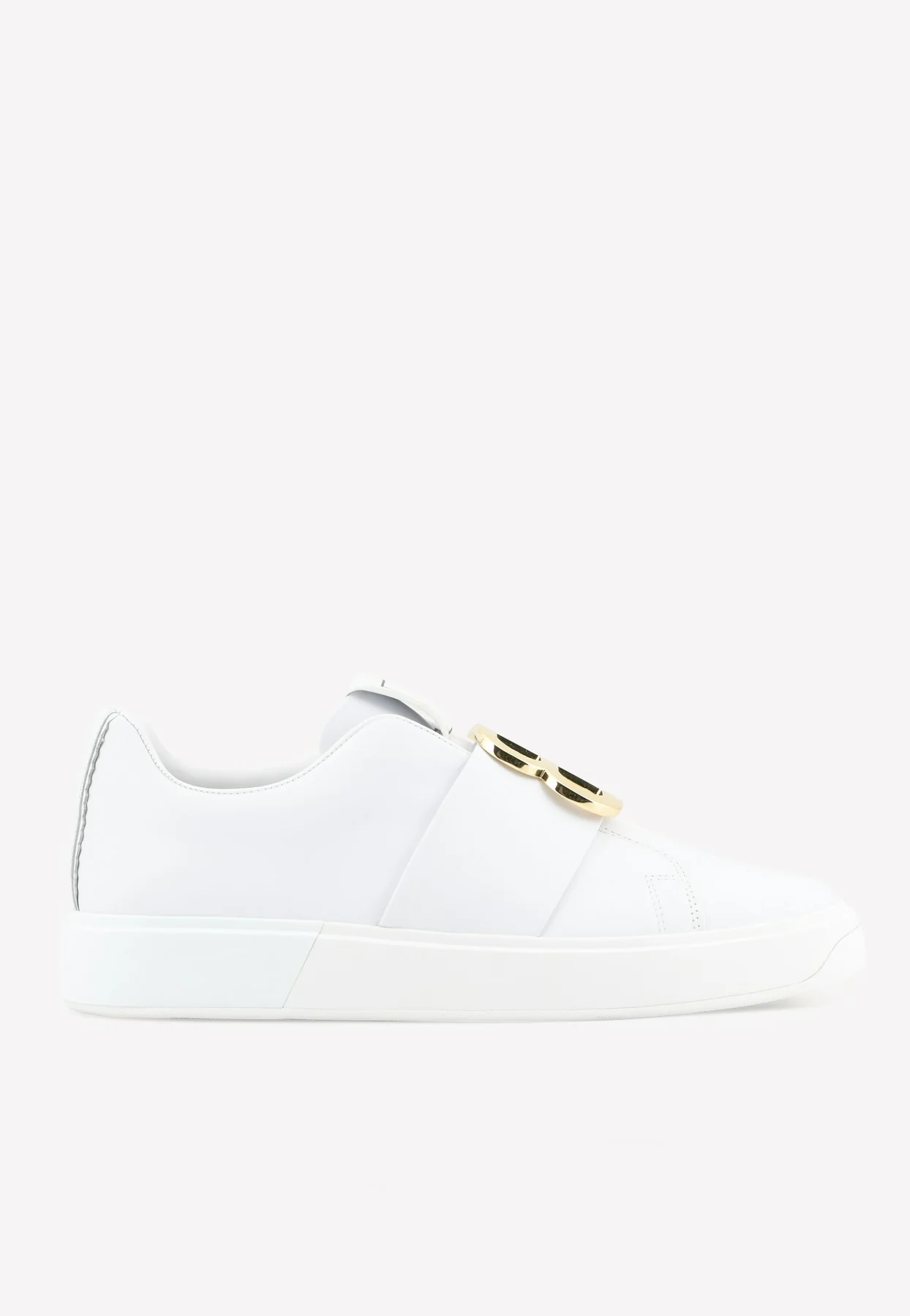 Balmain B-Court Calf Leather Sneakers