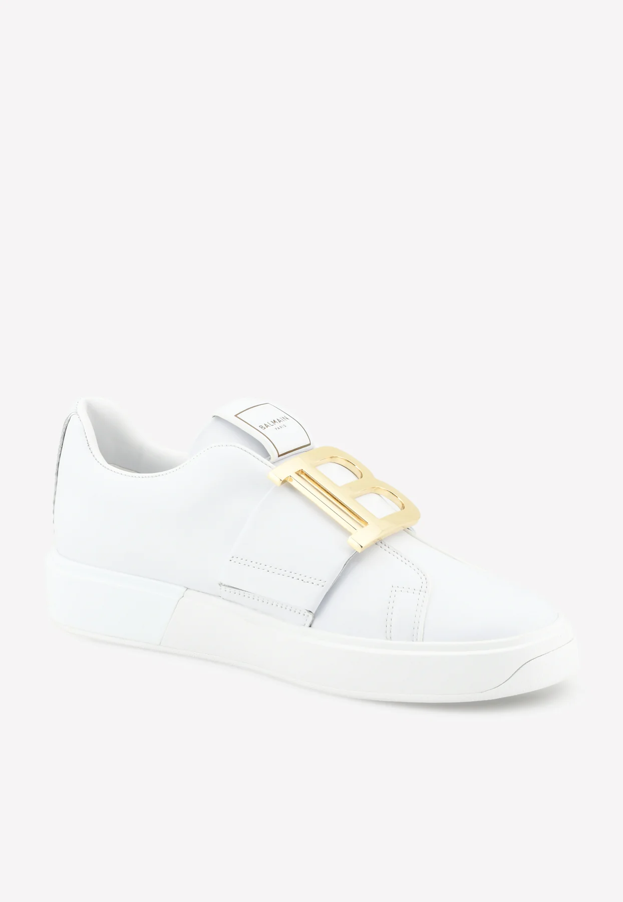 Balmain B-Court Calf Leather Sneakers