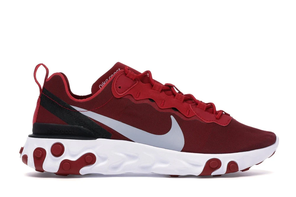 Réplica REACT ELEMENT 55 GYM RED Nike Sneaker