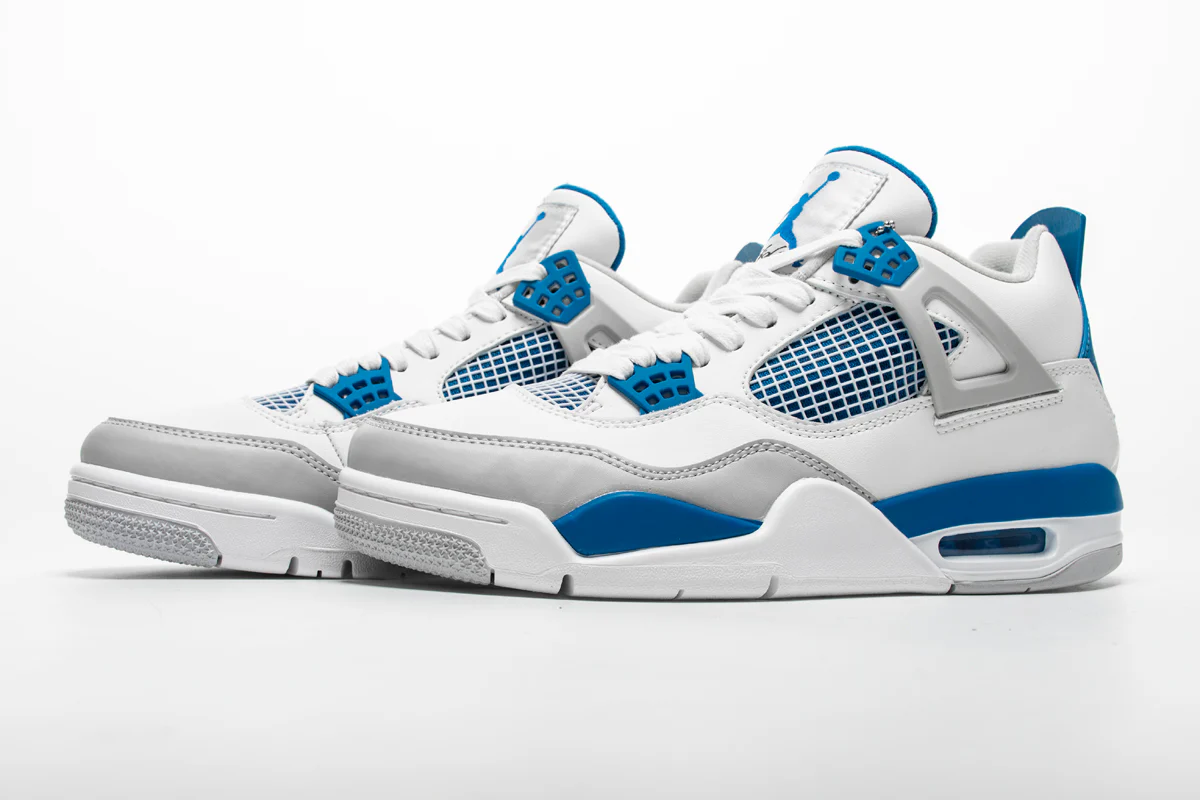 Réplica AIR JORDAN 4 'militare Blue' Sneaker