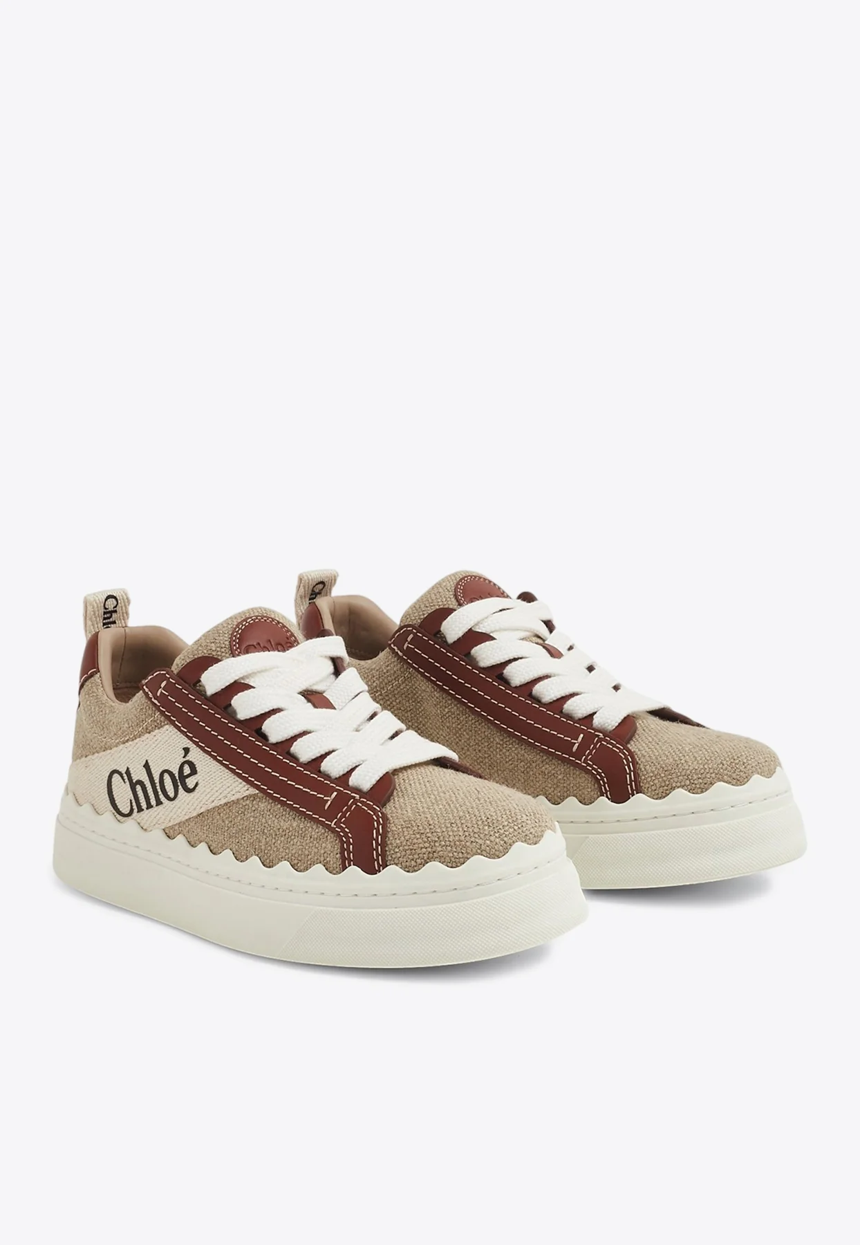 Chloe Lauren Low-Top Sneakers