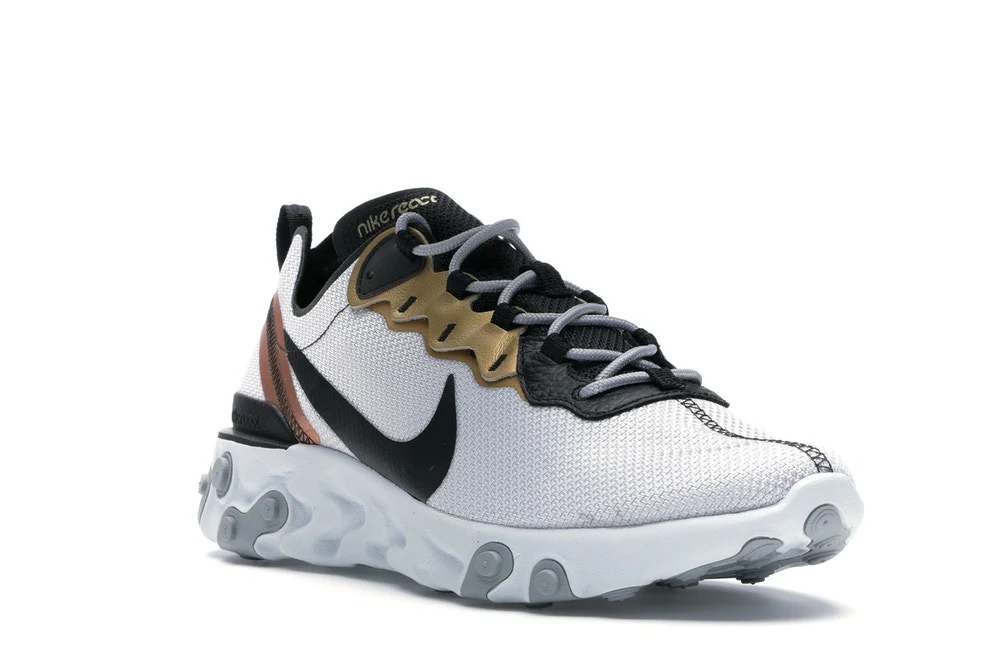 Réplica REACT ELEMENT 55 GOLD RANGER Nike Sneaker