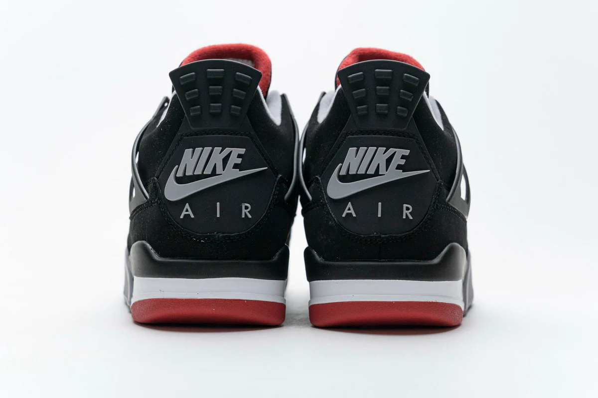 Réplica AIR JORDAN 4 retro “bred” Sneaker