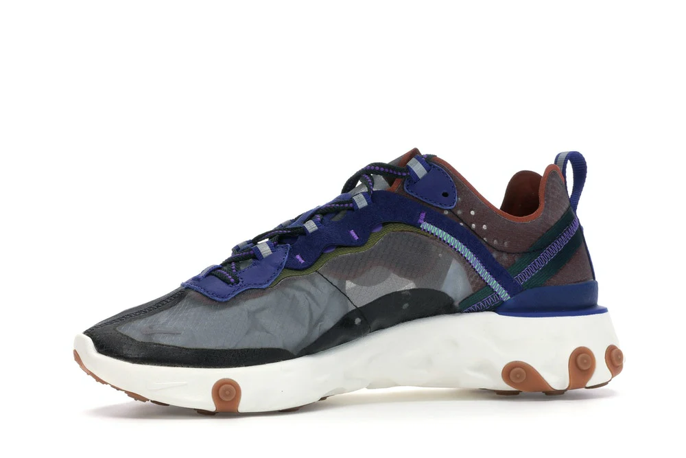 Réplica REACT ELEMENT 87 PEACH, GREY, BLUE & GREEN Nike Sneaker