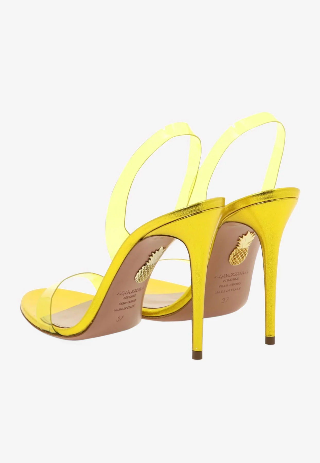 Aquazzura So Nude 105 Plexi Sandals Women Shoes