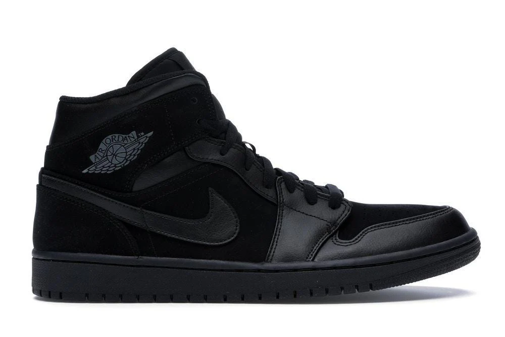 Réplica AIR JORDAN 1 Mid TRIPLE BLACK Sneaker