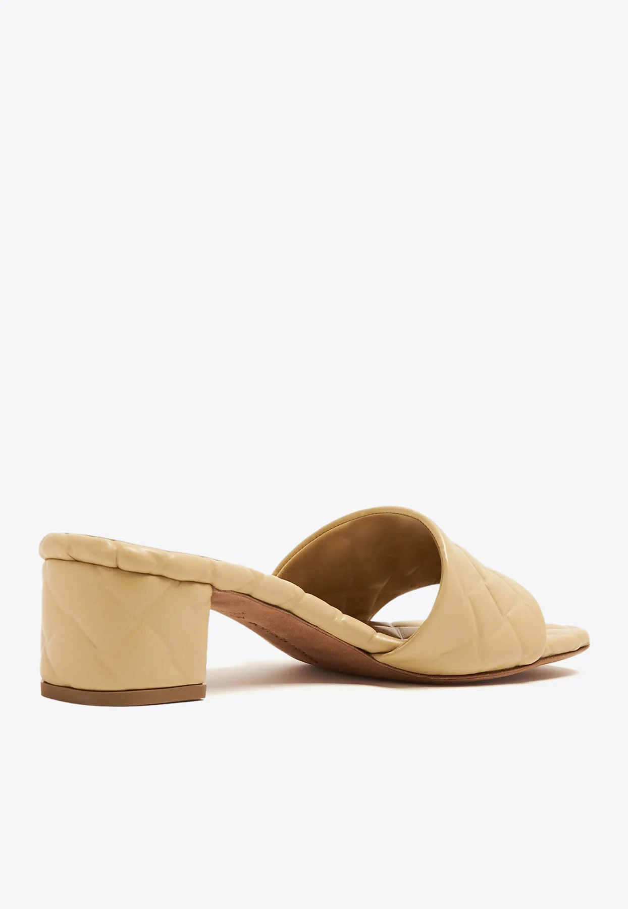 Bottega Veneta Amy 45 Intreccio Leather Mules