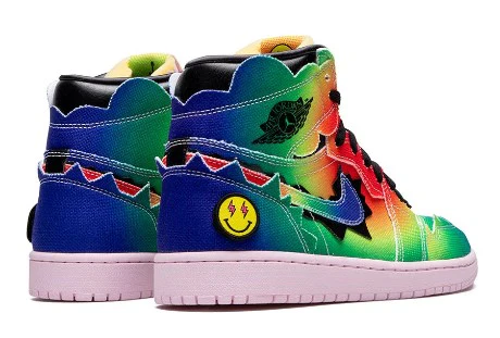Réplica AIR JORDAN 1 mid X J BALVIN Nike Sneaker