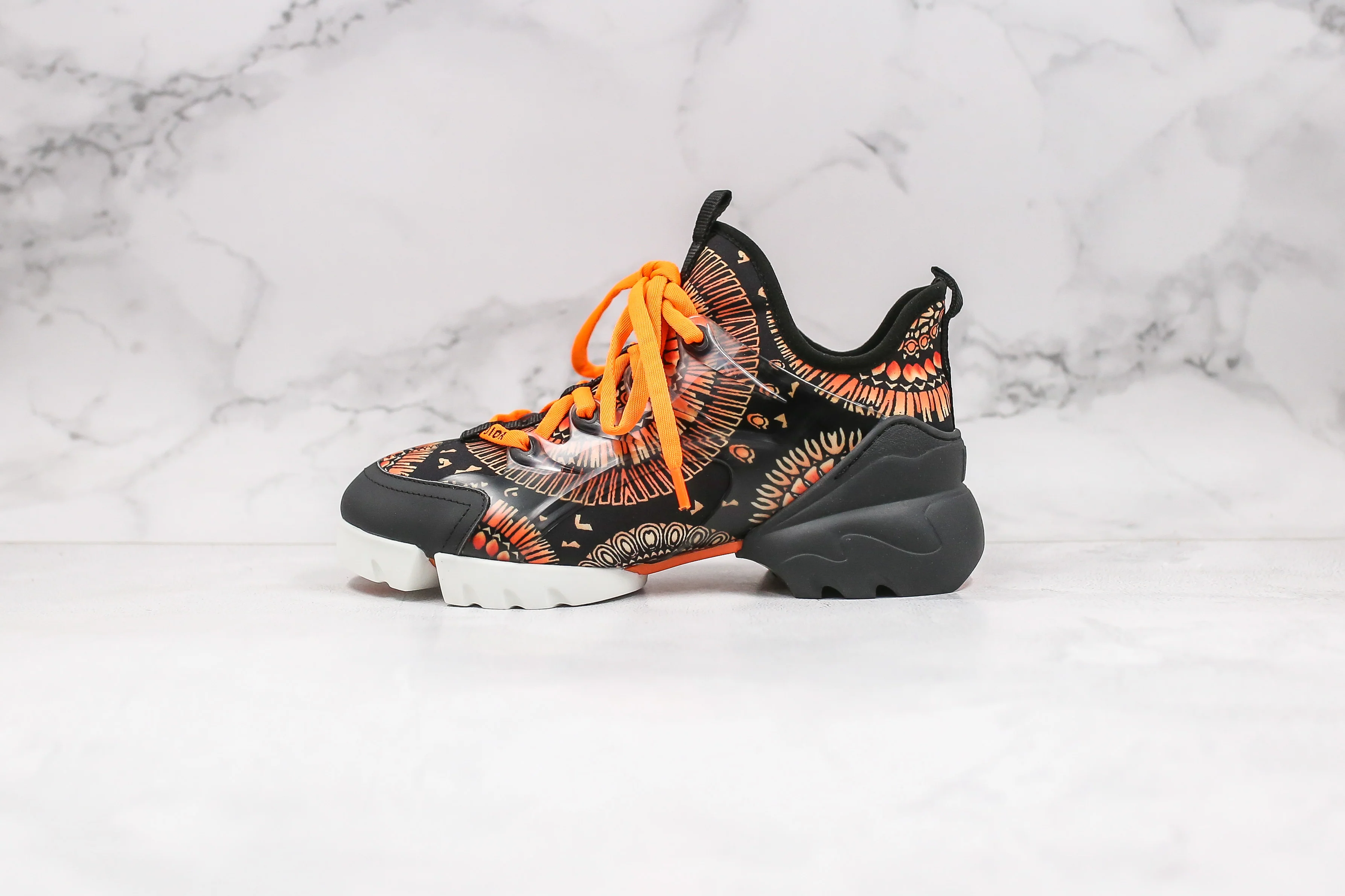 Réplica DIOR D CONNECT BLACK ORANGE Sneaker