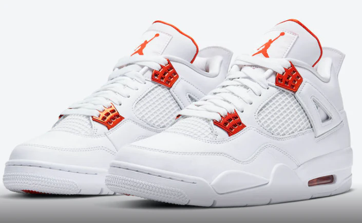 Réplica AIR JORDAN 4 Orange metallic Sneaker