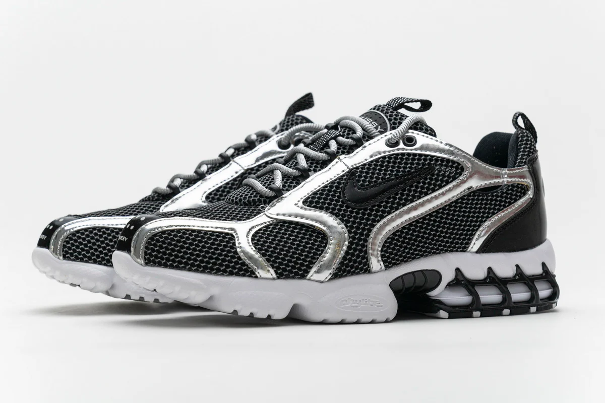 Réplica AIR ZOOM SPIRIDON CAGE 2 STUSSY PLATINIUM Nike Sneaker