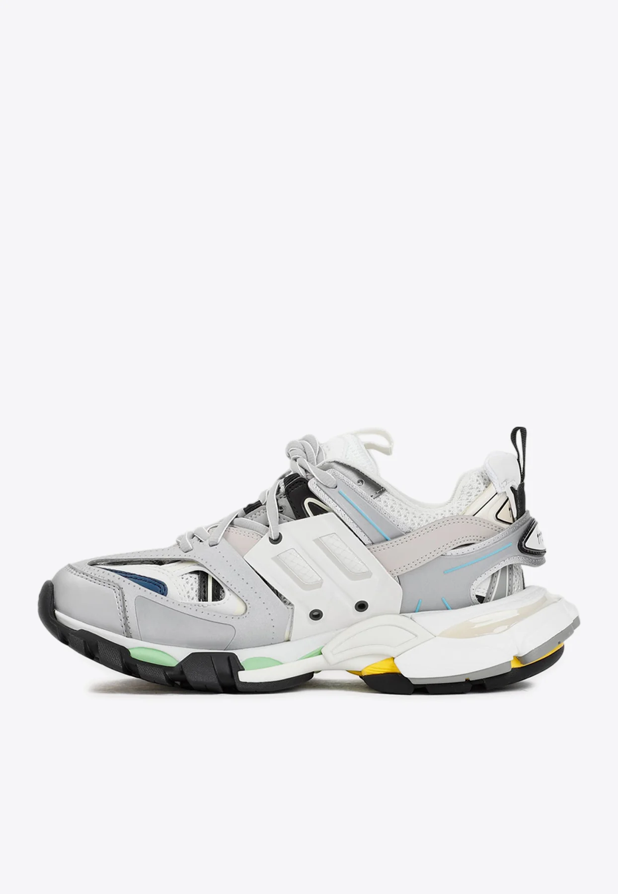 Balenciaga Track Mesh and Nylon Low-Top Sneakers