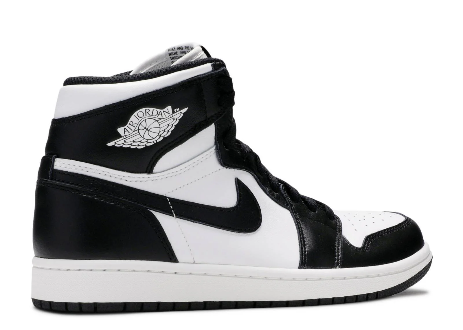 Réplica AIR JORDAN 1 RETRO HIGH OG BLACK WHITE Sneaker