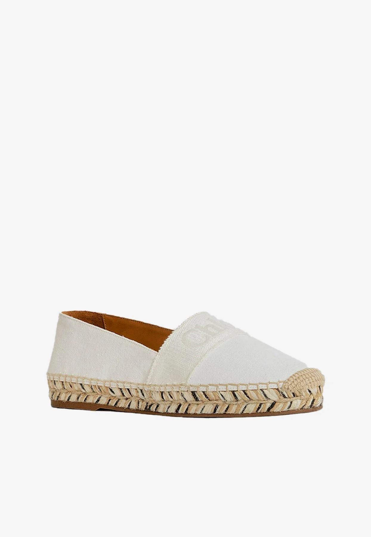 Chloe Logo Piia Flat Espadrilles