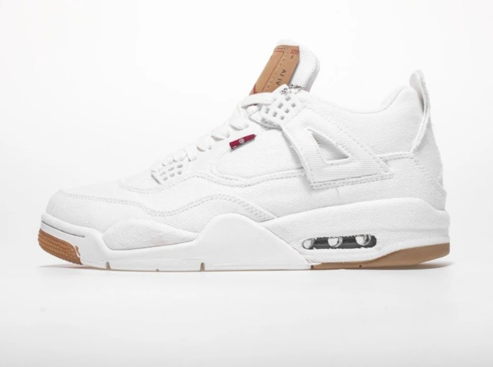 Réplica AIR JORDAN 4 “levis white” Sneaker