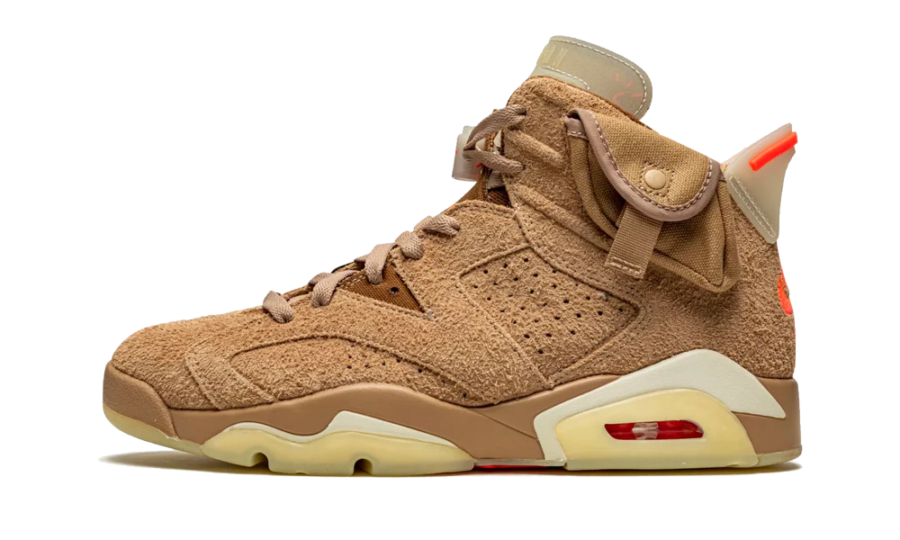 Réplica Air Jordan 6 Retro Travis Scott 'British Khaki' Sneaker