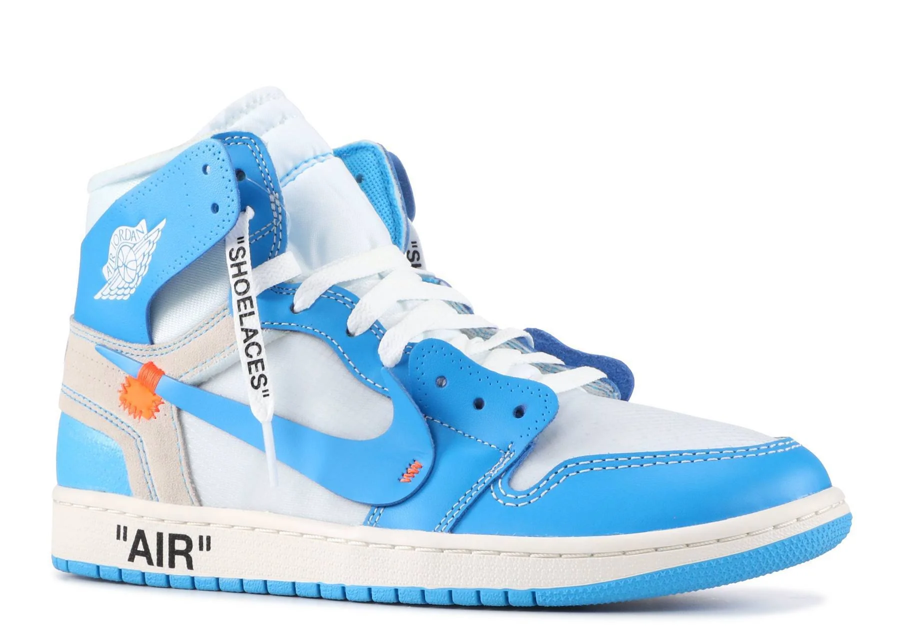 Réplica AIR JORDAN 1 X OFF-WHITE NRG OFF WHITE UNC Nike Sneaker
