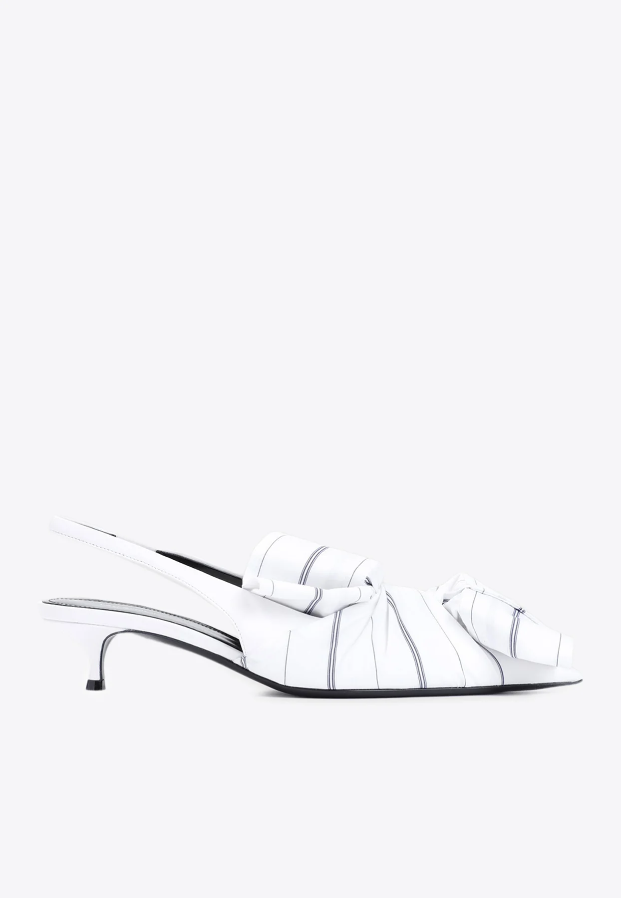 Balenciaga Knife 45 Chemise Slingback Pumps