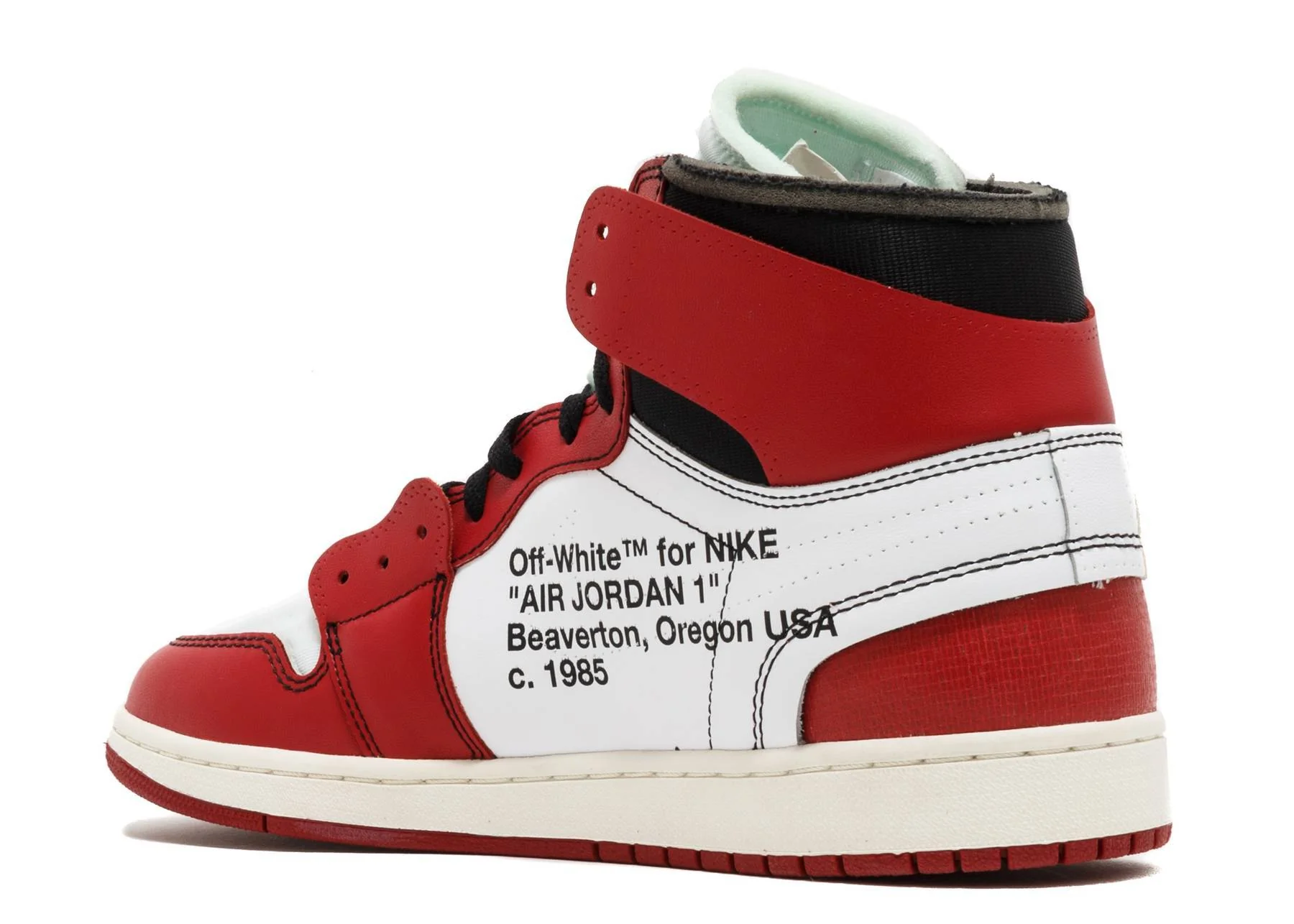 Réplica AIR JORDAN 1 mid OFF WHITE Nike Sneaker