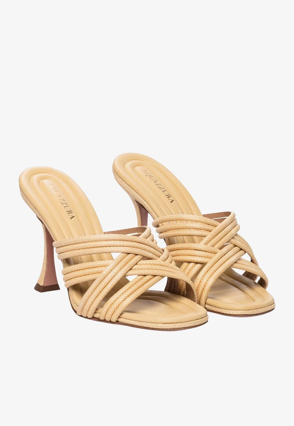 Aquazzura Oahu 95 Slip-On Sandals Women Shoes