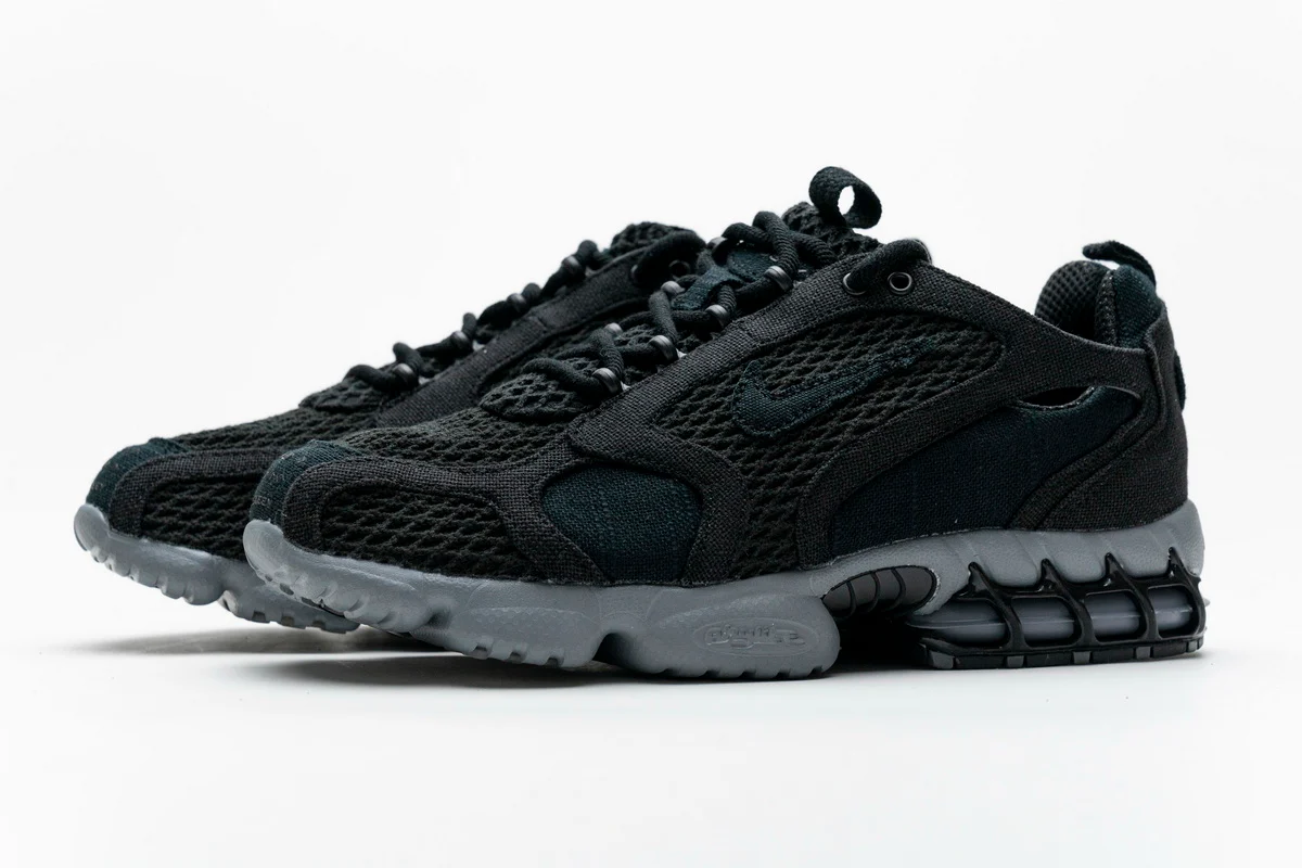 Réplica AIR ZOOM SPIRIDON CAGE 2 STUSSY BLACK Nike Sneaker