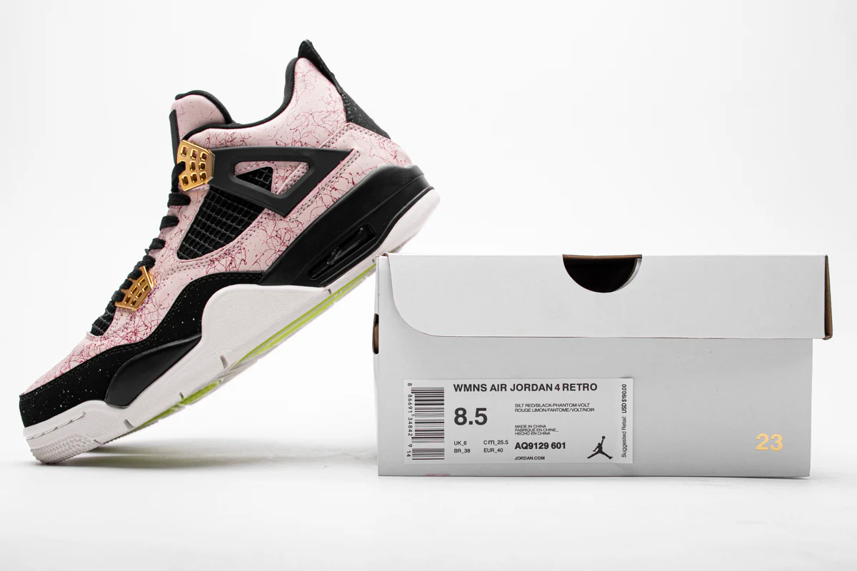 Réplica AIR JORDAN 4 “silt red black” Sneaker