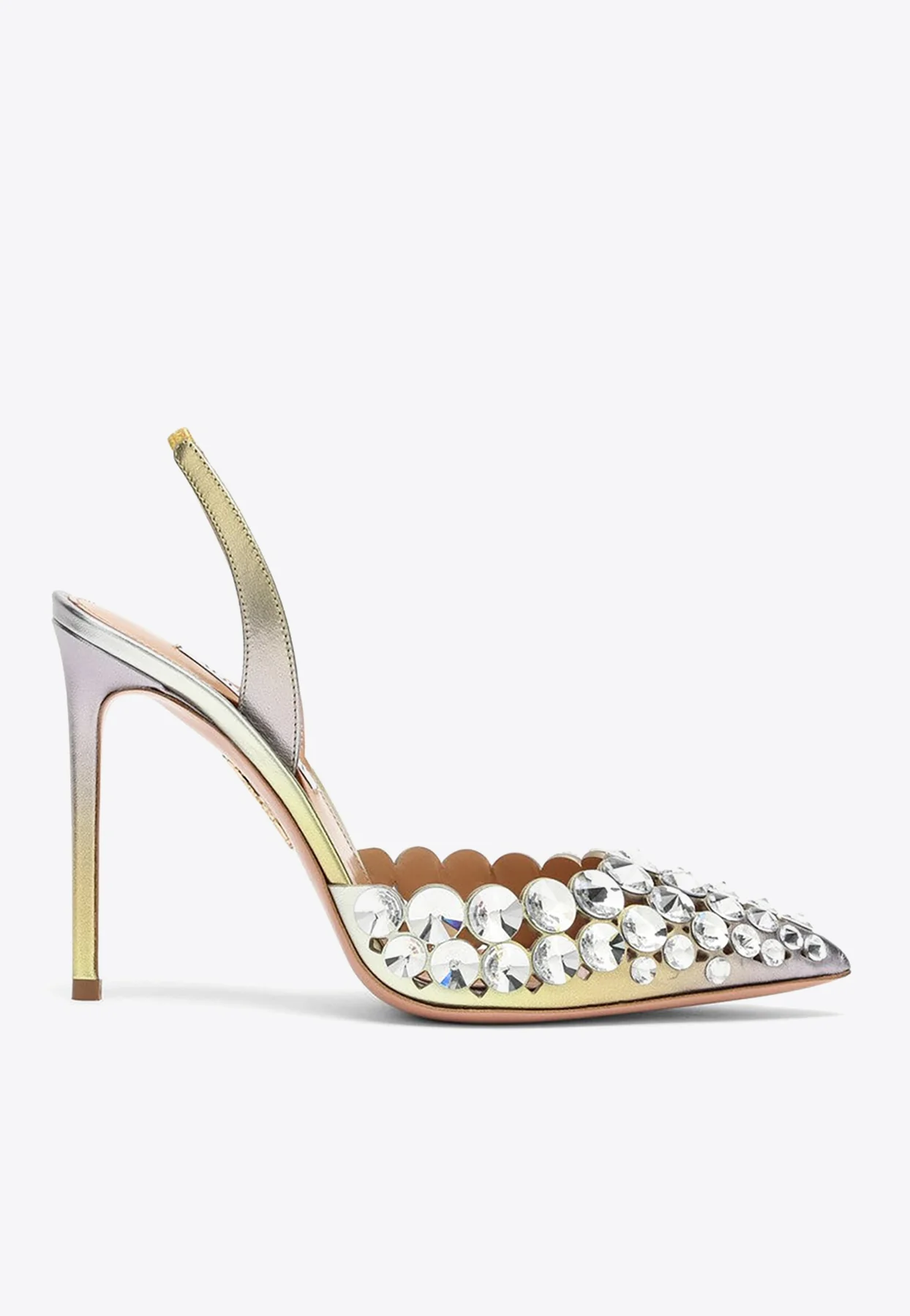 Aquazzura Maxi-Tequila 105 Slingback Pumps Women Shoes