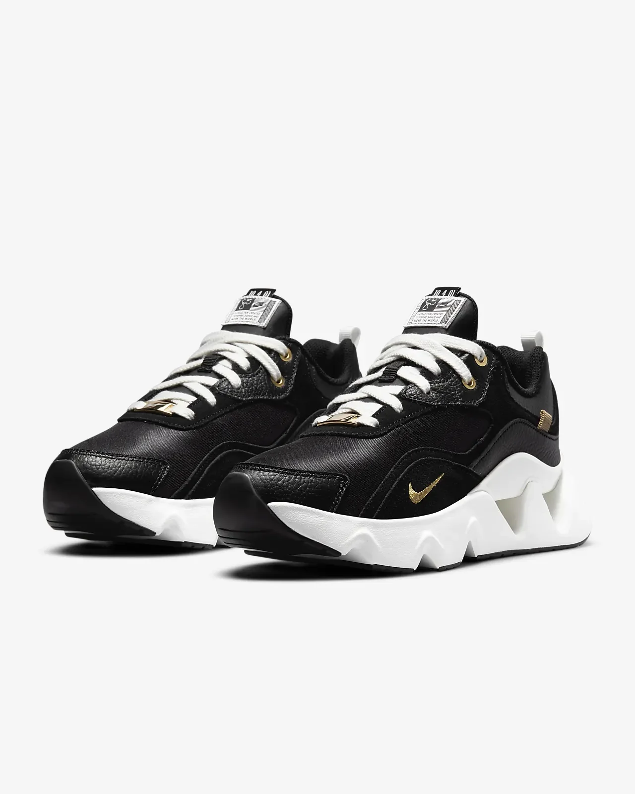 Réplica RYZ 365 “ Black Metallic Gold “ Nike Sneaker
