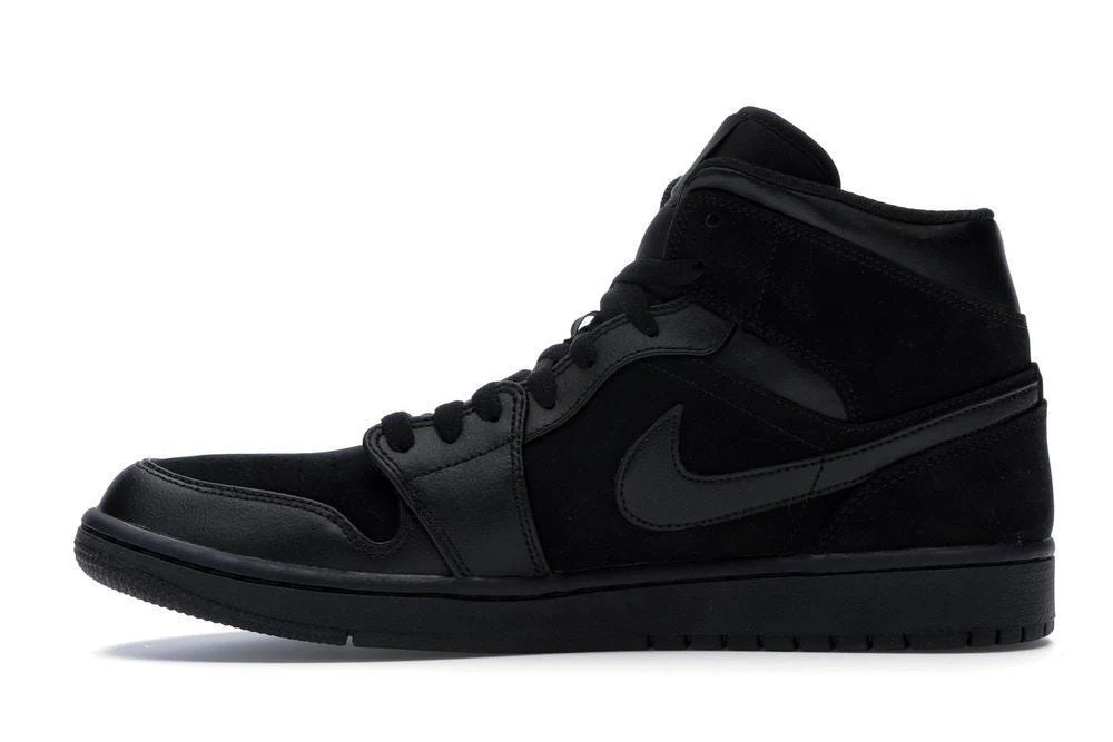 Réplica AIR JORDAN 1 Mid TRIPLE BLACK Sneaker