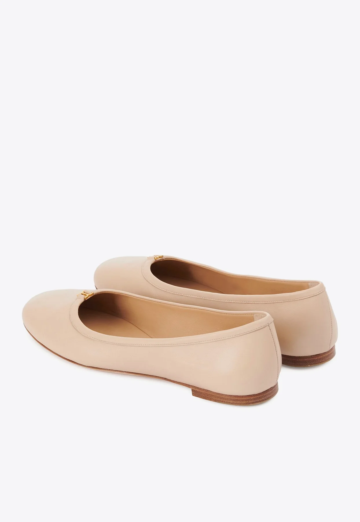 Chloe Marcie Leather Ballet Flats