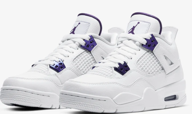 Réplica AIR JORDAN 4 purple metallic Sneaker