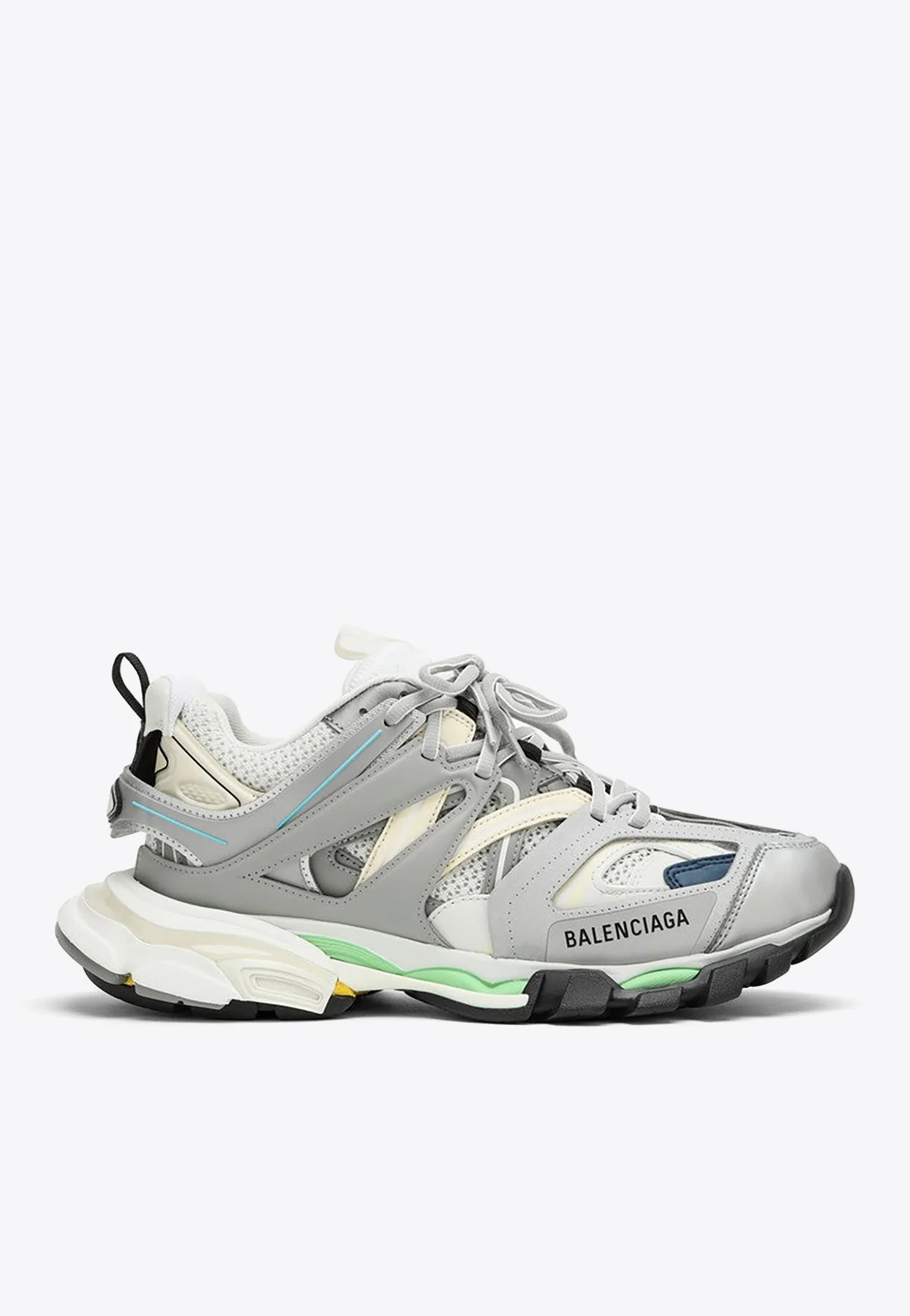 Balenciaga Track Mesh and Nylon Low-Top Sneakers