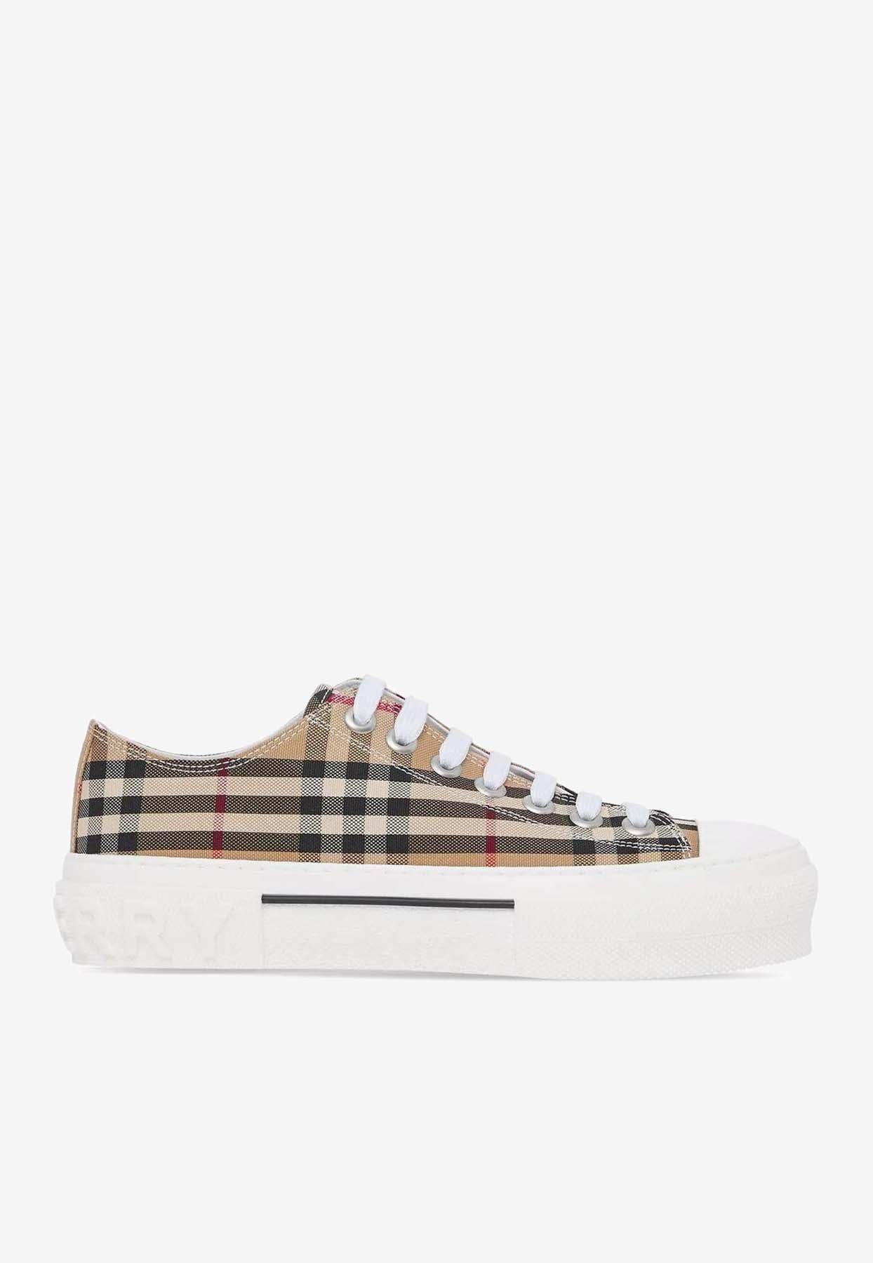 Burberry Vintage Check-Printed Sneakers